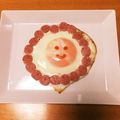 ❁Abake❁'s cooksnap of when they made 子どもが喜ぶ♪おひさま目玉焼き.