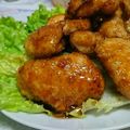 ねむりしろねこ's cooksnap of when they made 我が家で大人気！鶏ささ身のソースカツ.