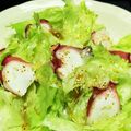 クックAR1QB1☆'s cooksnap of when they made レタスとタコのポン酢サラダ.