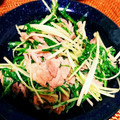 ♡Aya♡ちゃん's cooksnap of when they made 簡単★豚肉と水菜と人参の甘辛炒め.