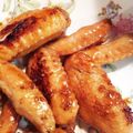 kanaんちのごはん's cooksnap of when they made 手羽先の甘辛煮風(フライパンひとつで).
