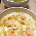 ひな☆KO's cooksnap of when they made 【簡単】海老とマカロニのグラタン.