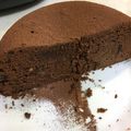 かおりちゃん☆★'s cooksnap of when they made HCMと炊飯器で「濃厚チョコケーキ」.