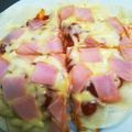 choco831's cooksnap of when they made フライパンde餃子の皮ピザ.