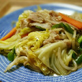 ジュスカ's cooksnap of when they made 新常識？黄金比率と中火で作る野菜炒め♡.