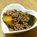 chou*'s cooksnap of when they made 彼に作りたい南瓜のそぼろ煮.