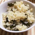 atachon's cooksnap of when they made 全部入れて炊くだけ！簡単わかめご飯.