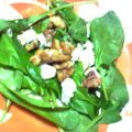 kbitch's cooksnap of when they made ☆ほうれん草とゴートチーズのサラダ☆.