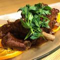 uninene's cooksnap of when they made オレンジスペアリブ.