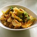 ポコＰＯＫＯ's cooksnap of when they made 白麻婆豆腐☆ブロッコリー入り.