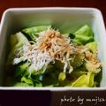 ムヒカ's cooksnap of when they made 韓国風？サラダ菜ときゅうりの簡単サラダ.