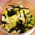 mina4☆'s cooksnap of when they made 白菜と塩昆布の浅漬け☆.