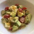 Toshiecook's cooksnap of when they made アボカドと卵の簡単サラダ.