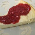 にーなん's cooksnap of when they made 炊飯器チーズケーキ（ラズベリーソース添え）.