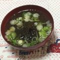 おはなすき's cooksnap of when they made 超簡単・即席・モズクのお味噌.