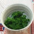 おはなすき's cooksnap of when they made ❁菜の花のお浸し♪❁.