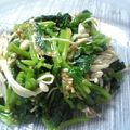 ちょこれーとなっつ's cooksnap of when they made 青菜とえのきだけの胡麻味噌あえ。.