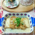 sakuraロゼット's cooksnap of when they made 厚揚げステーキクリームソースかけ.
