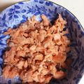 KimiキラMiku's cooksnap of when they made 超簡単！レンジで手作り鮭フレーク♪.