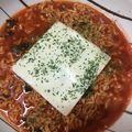 クック7SDSGH☆'s cooksnap of when they made 【まかない君】トマトチキンラーメン.
