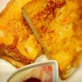 みゆたけ♪'s cooksnap of when they made 大好き♥食パンでクロックムッシュ風.