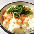 こめ助's cooksnap of when they made 豆腐と明太子の明太マヨ豆腐丼.