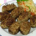 はやみちゃん's cooksnap of when they made クミンが美味しい★豚ひき肉のハンバーグ★.