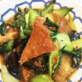 crushburn's cooksnap of when they made 簡単♪チンゲン菜となすの甘味噌炒め♪.