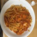 クックACWA5X☆'s cooksnap of when they made 超簡単トマトクリームパスタ.