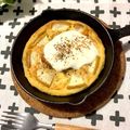まるピメ子's cooksnap of when they made 【糖質オフ】アップル・ダッチベイビー.