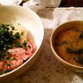クックVNSB48☆'s cooksnap of when they made ネギトロと焼き肉のタレで！海鮮ユッケ丼♪.
