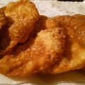 クックVNSB48☆'s cooksnap of when they made 餃子の皮でパリッジュワ～♡あんバターパイ.