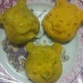 nyafutarou's cooksnap of when they made 離乳食に♡簡単美味しいかぼちゃ蒸しパン♡.