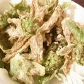クックVNSB48☆'s cooksnap of when they made 春野菜「菜の花」の「かき揚げ」天婦羅.