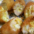 elfschritt's cooksnap of when they made ウマっ！！たまごサラダinささみフライ.