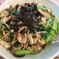 りんママ。's cooksnap of when they made しめじとベーコンの和風パスタ.
