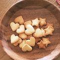 柚子とユリ's cooksnap of when they made オイルで簡単！子供と型抜きクッキー！.