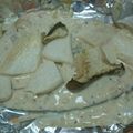 ひぃちゃんひー's cooksnap of when they made ブリあらで♪タルタルのシメジのホイル焼き.