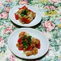 500k's cooksnap of when they made トマト♡納豆.