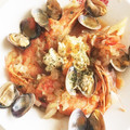 しろすけたん's cooksnap of when they made たっぷり魚介の本格トマトブイヤベース.