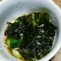 みほほえ's cooksnap of when they made きゅうりとオクラの簡単サラダ☆海苔入り♪.