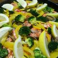 アチャコちゃん's cooksnap of when they made ホットプレートで簡単魚介類のパエリア.