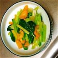 なんちゃらぷに's cooksnap of when they made 風邪予防に!キンカンと小松菜のサラダ.