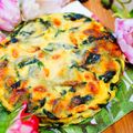 makichihua's cooksnap of when they made ほうれん草とサーモンの台なしキッシュ.