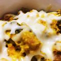 優莉♡'s cooksnap of when they made ◎かぼちゃとはんぺんのスフレグラタン◎.