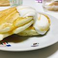 nanoaiko♡'s cooksnap of when they made マスカルポーネ入り　しっとりパンケーキ.