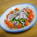 サオリ's cooksnap of when they made トマトときゅうりのサラダ.