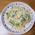 ゆうかぴょんぴょん's cooksnap of when they made 春キャベツのクリームパスタ　私流.