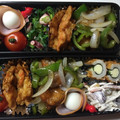 soukimeisa's cooksnap of when they made 弁当5分完成！冷凍唐揚げの甘酢あんかけ.