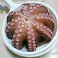 Chiiiir0's cooksnap of when they made タコの塩揉み.